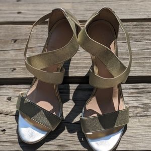 Kelly and Katie Gold heels